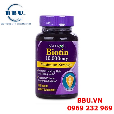 Viên uống ngăn rụng tóc Biotin