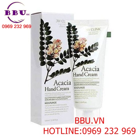  Kem dưỡng da tay 3W Clinic Acacia Hand Cream