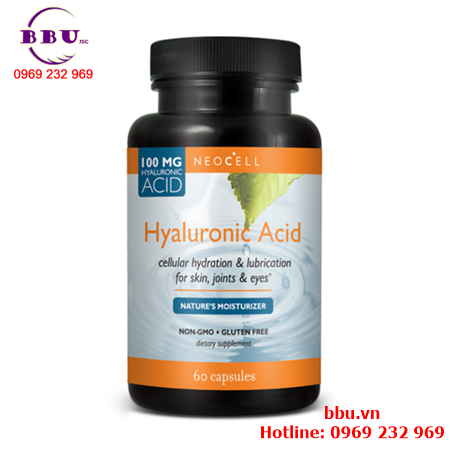 Viên uống Neocell Hyaluronic Acid 100mg