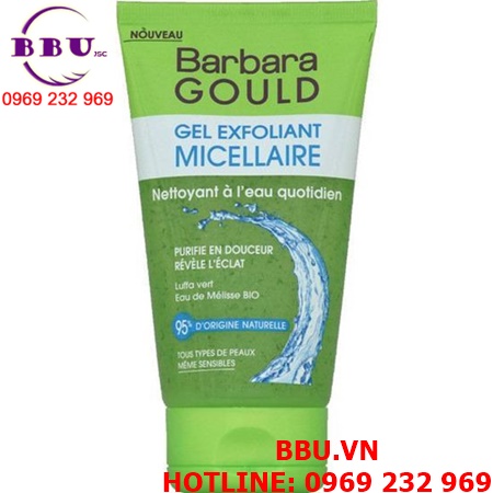 Gel rửa mặt Barbara Gould Gel Exfoliant Micellaire