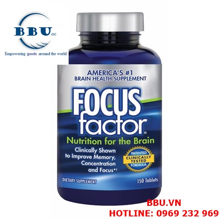 Viên uống bổ não Focus Factor Nutrition For The Brain