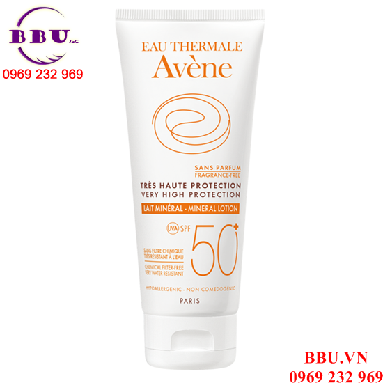 Kem chống nắng Eau Thermale Avène Very High Protection Mineral Cream UVA SPF50+
