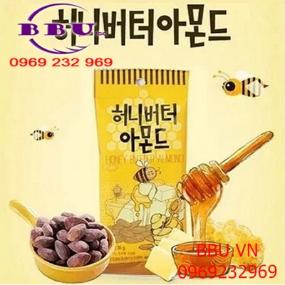 Hạnh nhân tẩm mật ong của Hàn Quốc 250g