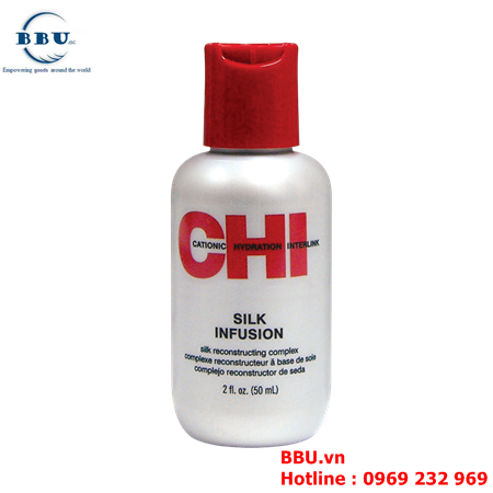 Dầu dưỡng tóc của Mỹ CHI Silk Infusion 50ml