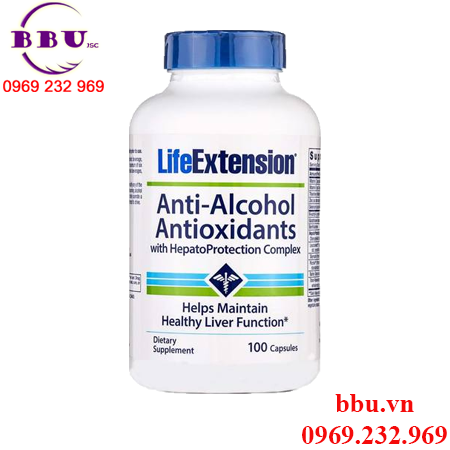 Anti-Alcohol Antioxidants with HepatoProtection Complex Chính Hãng
