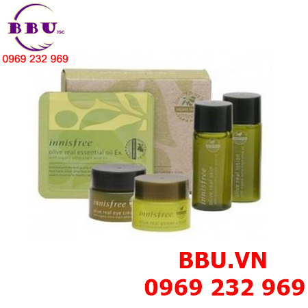 Bộ kit dưỡng INNISFREE Olive Real Skincare Kit