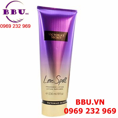 Dưỡng thể nước hoa Victoria’s Secret Love Spell Fragrance Lotion 236 ml của Mỹ