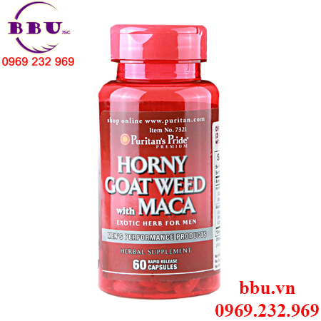 Horny Goat Weed with Maca 500 mg / 75 mg Chính Hãng