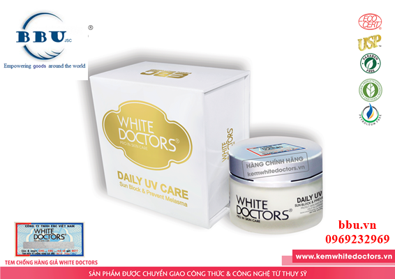 Kem chống nắng Daily UV Care - White Doctors