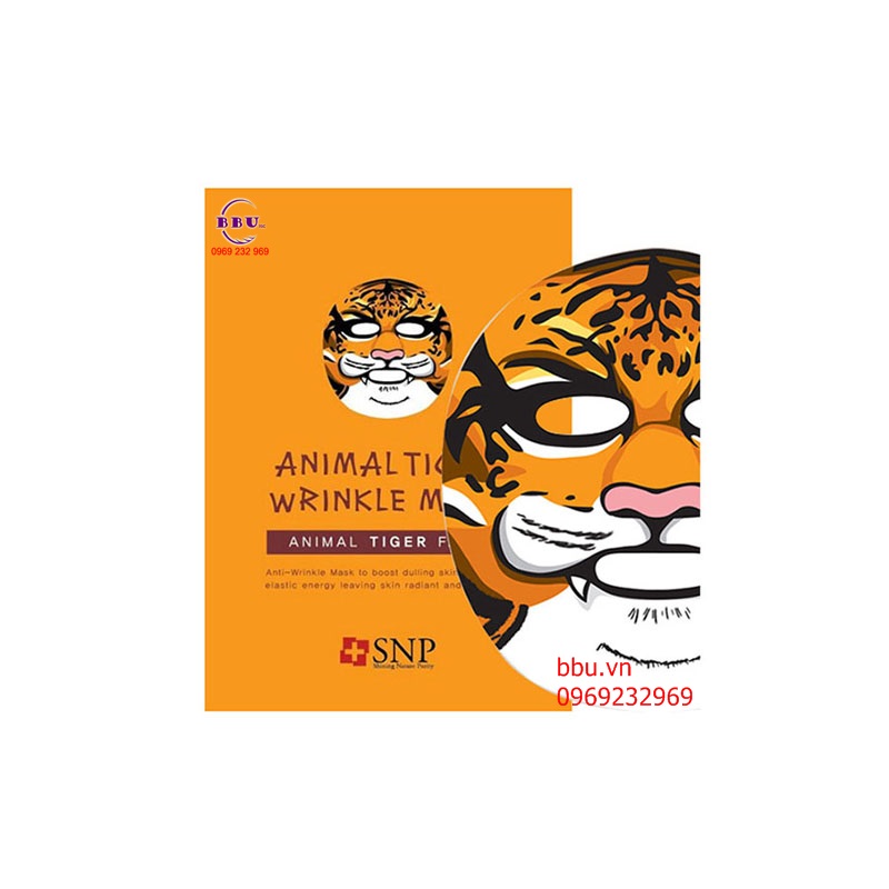 Mặt Nạ SNP Animal Tiger Wrinkle Mask