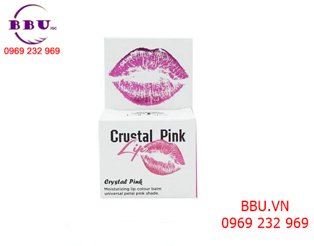 Son dưỡng trị thâm và làm hồng môi Crystal Pink Lip Laila Spa