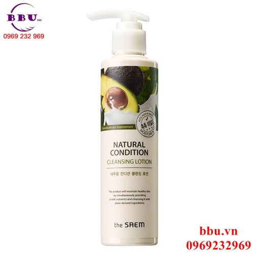 Tẩy Trang Natural Condition Cleansing Lotion