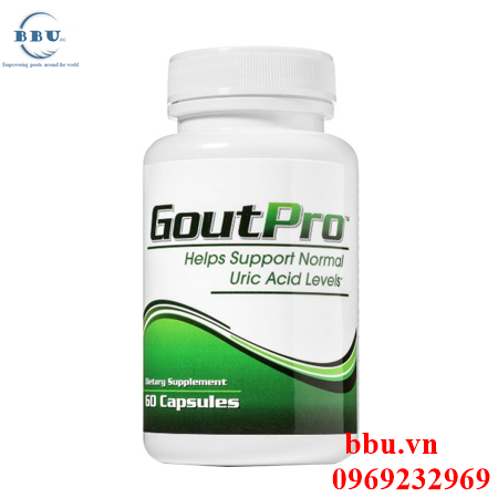 Thuốc điều trị bệnh GoutPro Uric Acid Cleanse Inflammation Supplement 60 viên