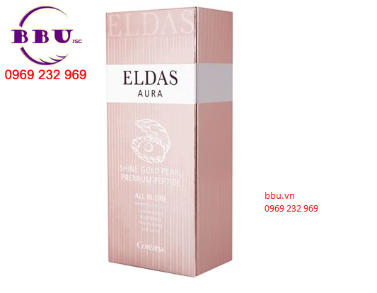 Tinh Chất Tế Bào Gốc Eldas Aura Coreana Shine Gold Pearl Premium Peptide