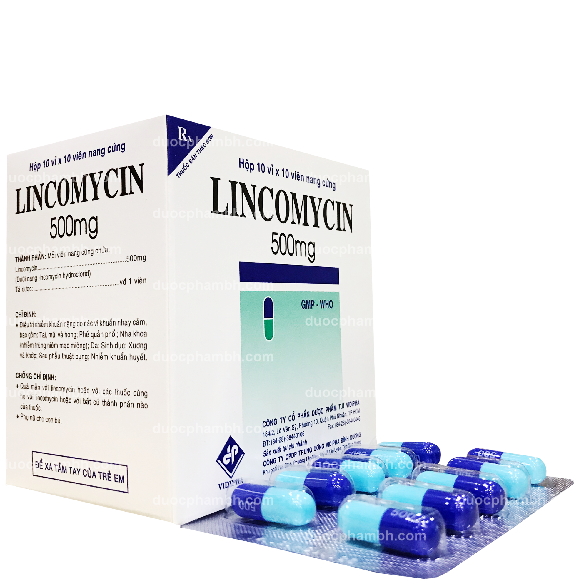 Thuốc tây LINCOMYCIN 500