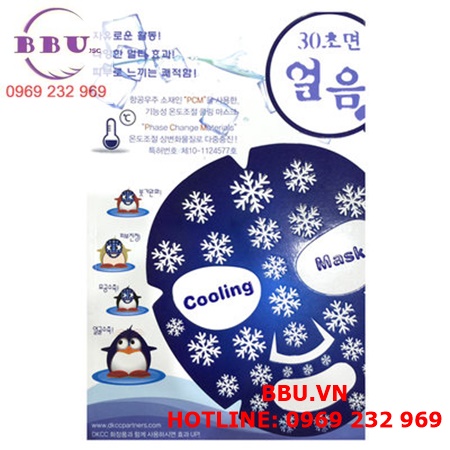 Mặt nạ đá lạnh DKCC Ice Cooling Mask của Hàn Quốc