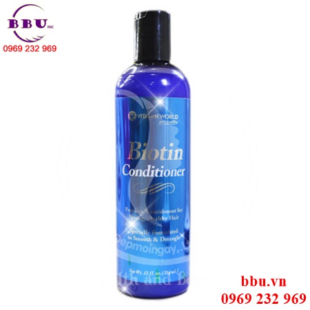Dầu dưỡng tóc VITAMIN WORLD Biotin Conditioner