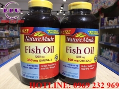 Dầu cá Nature Made Fish Oil