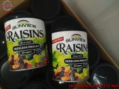 Nho Khô Mỹ Không Hạt Sunview Raisins 