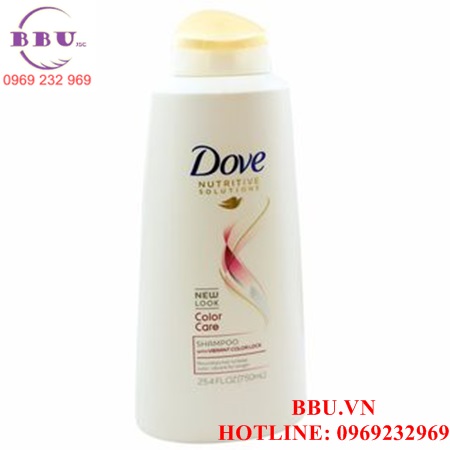 Bộ dầu gội và xả chăm sóc tóc màu của Mỹ Dove Color Care loại 750 ml