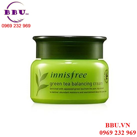 Kem dưỡng da Innisfree Green Tea Balancing Cream