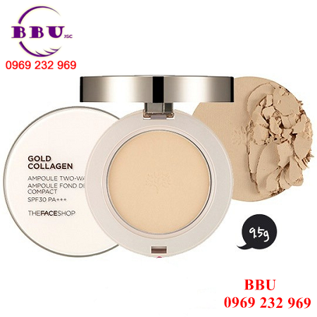 Phấn phủ Gold Collagen Ampoule Two-Way Pact