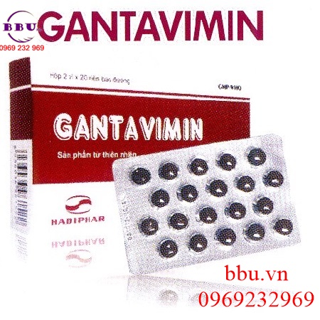 Gantavimin thuốc điều trị các bệnh về gan