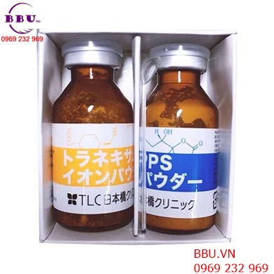 Bộ đôi trị nám, trắng da Vitamin C & Tranexamic Acid  Nhật Bản
