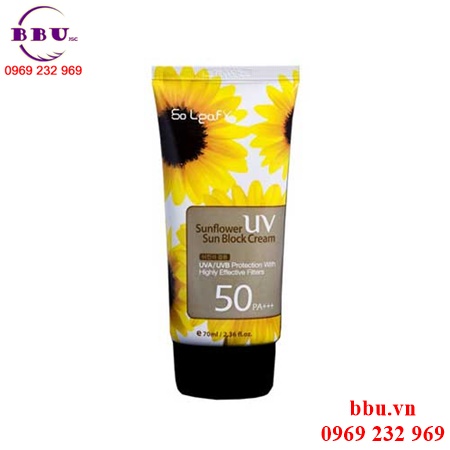 Kem chống nắng Sunflower UV Sunblock Cream SPF 50 PA +++