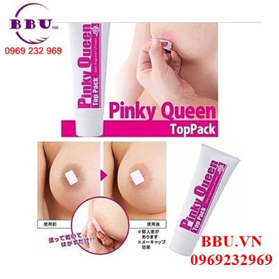 Kem hồng nhũ hoa Pinky Queen Top Pack 40g