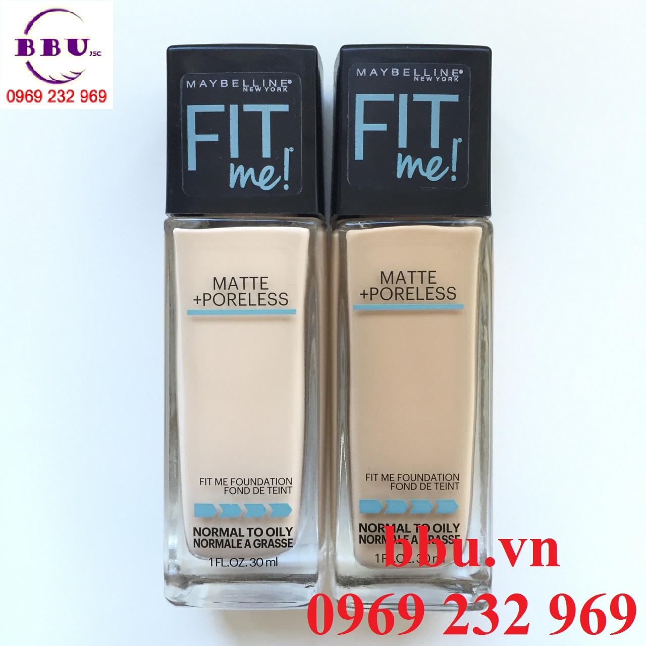 Kem nền Maybelline Fit Me Matte and Poreless 30ml của Mỹ