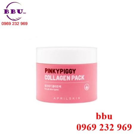 Mặt nạ trẻ hóa da April Skin Pinky Piggy Collagen Pack
