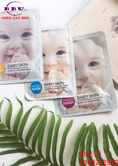 Mặt nạ giấy Bioqua Baby Skin Mask