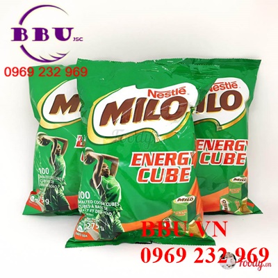 Review Milo dạng viên Milo Cube Thái Lan