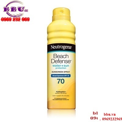 Xịt Chống Nắng Neutrogena Beach Defense Sunscreen Spray SPF70