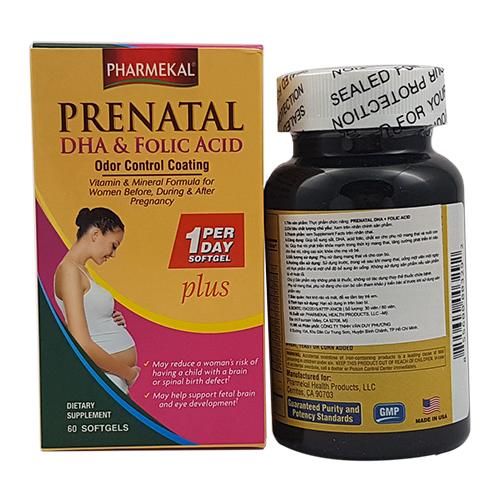 Pharmekal Prenatal DHA & Folic Acid