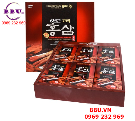 Nước hồng sâm linh chi Pocheon Hàn Quốc( 1 hộp 30 gói)