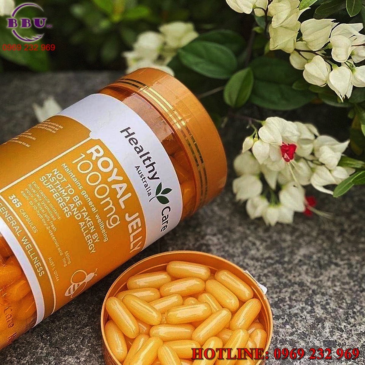 Sữa Ong Chúa Healthy Care Royal Jelly 