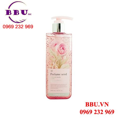 Sữa tắm hoa hồng The Face Shop Perfume Seed Capsule Body Wash