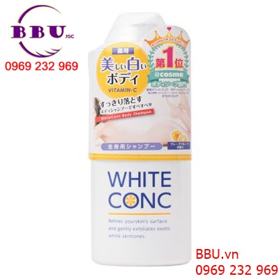 Sữa tắm trắng White Conc Body Nhật Bản
