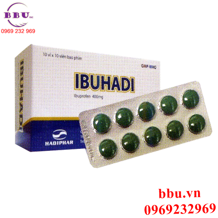 Thuốc giảm đau IBUHADI 