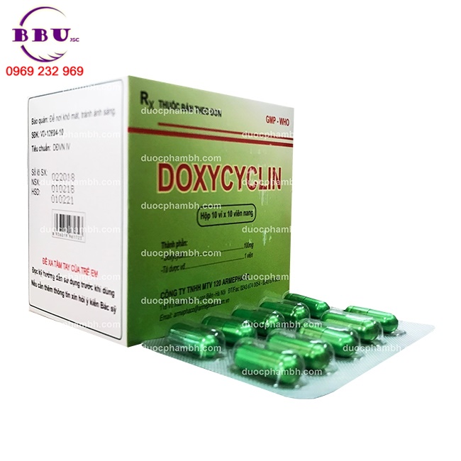 Thuốc kháng sinh DOXYCYLIN
