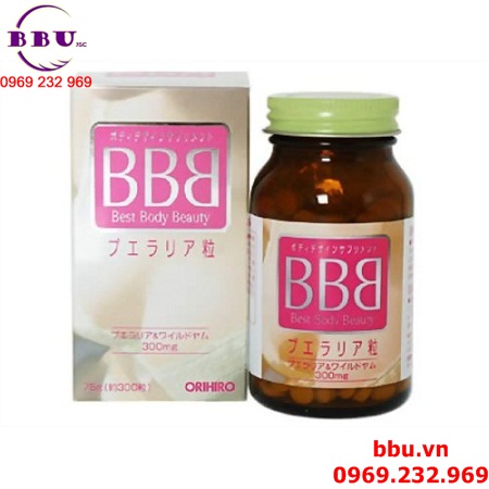 Viên uống nở ngực Orihiro BB Best Beauty Body Nhật Bản