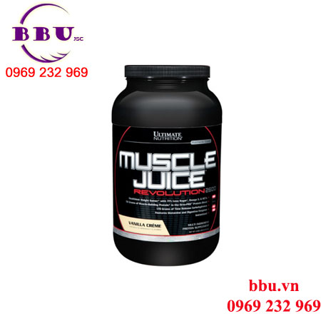 Thuốc tăng cân nở cơ Muscle Juice Revolution 2600