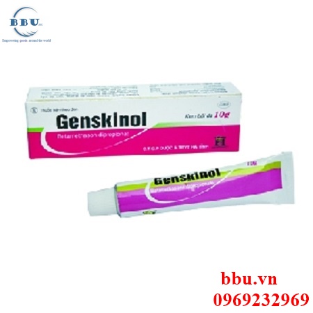 Thuốc trị bệnh chàm Genskinol
