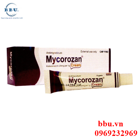 Thuốc trị nhiễm nấm ngoài da Mycorozan