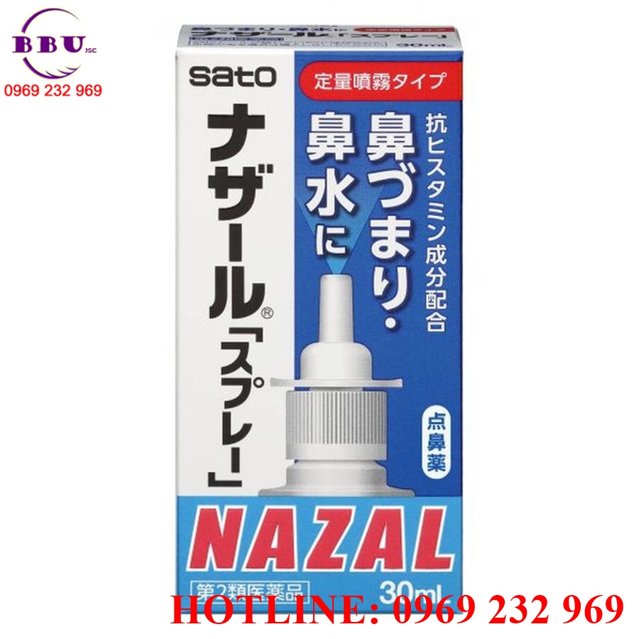 Thuốc xịt mũi Nazal Nhật Bản 30ml