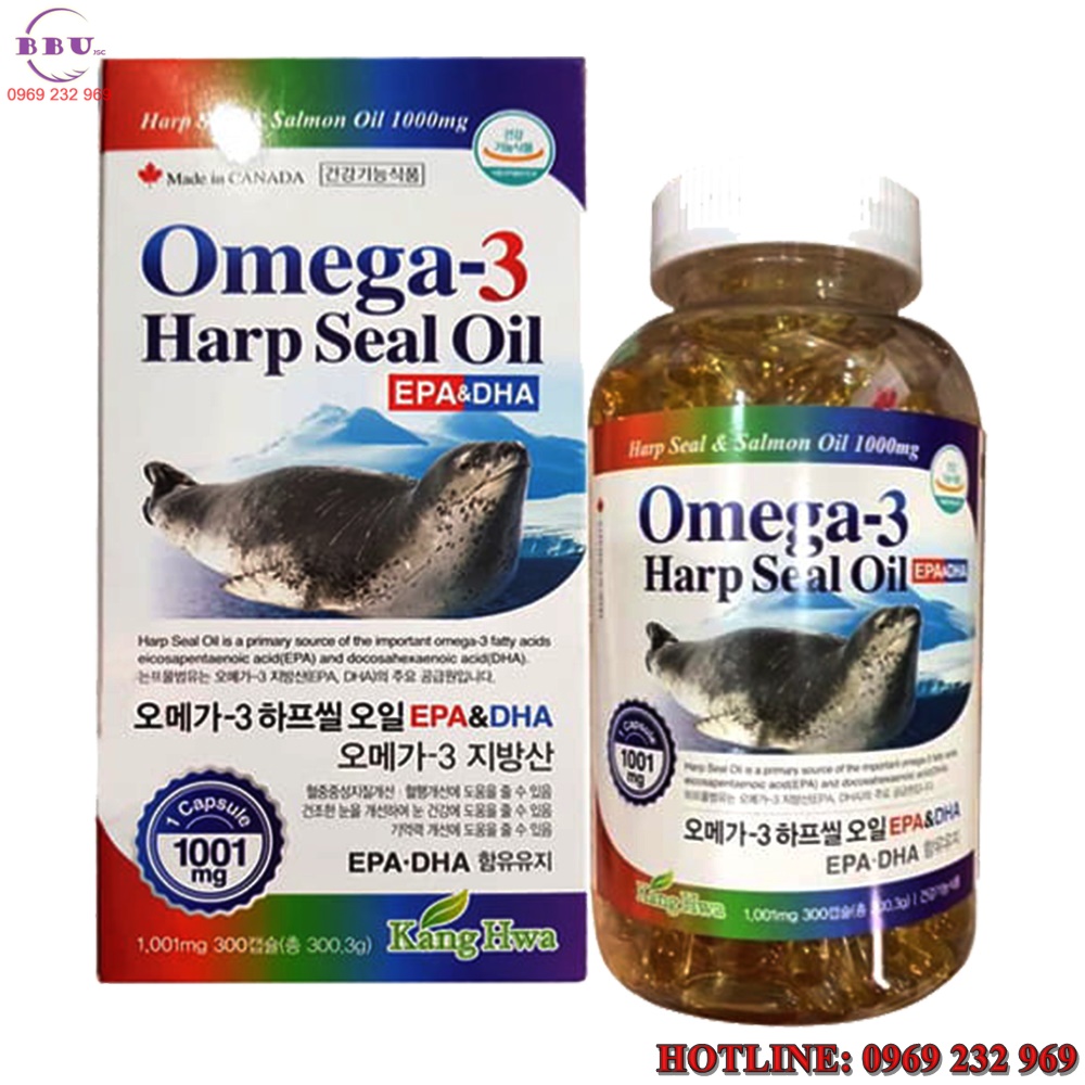 Tinh Dầu Hải Cẩu Omega 3 Harp Seal Oil
