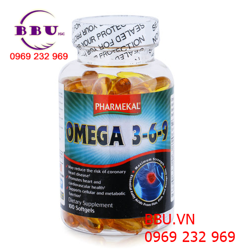 Viên uống dầu cá Omega 3- 6- 9 100 viên