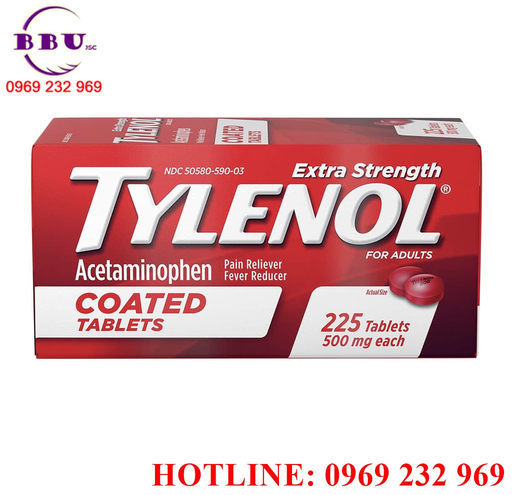 Viên uống giảm đau hạ sốt Tylenol